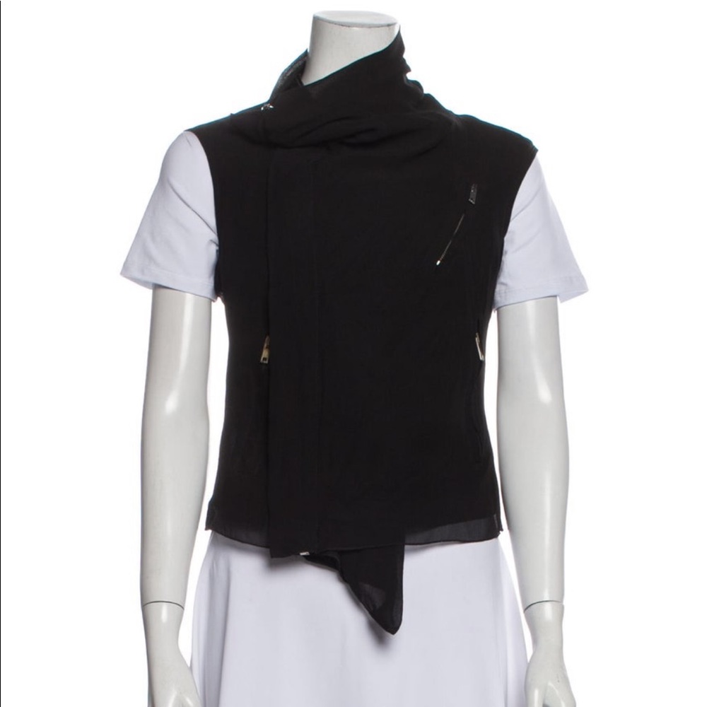 RICK OWENS silk vest